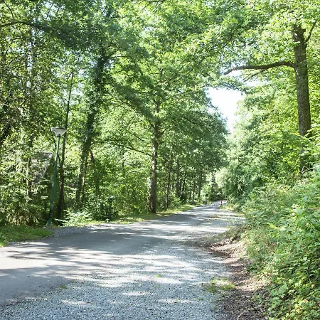 Chalet Quaint In Petithan With Roofed Pool